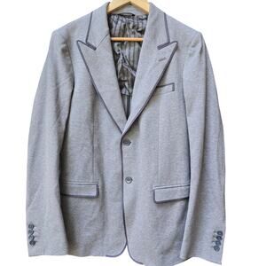 Dolce & Gabbana Men Y2K Academia Preppy Old Money Sport Coat IT 50 Made in Italy